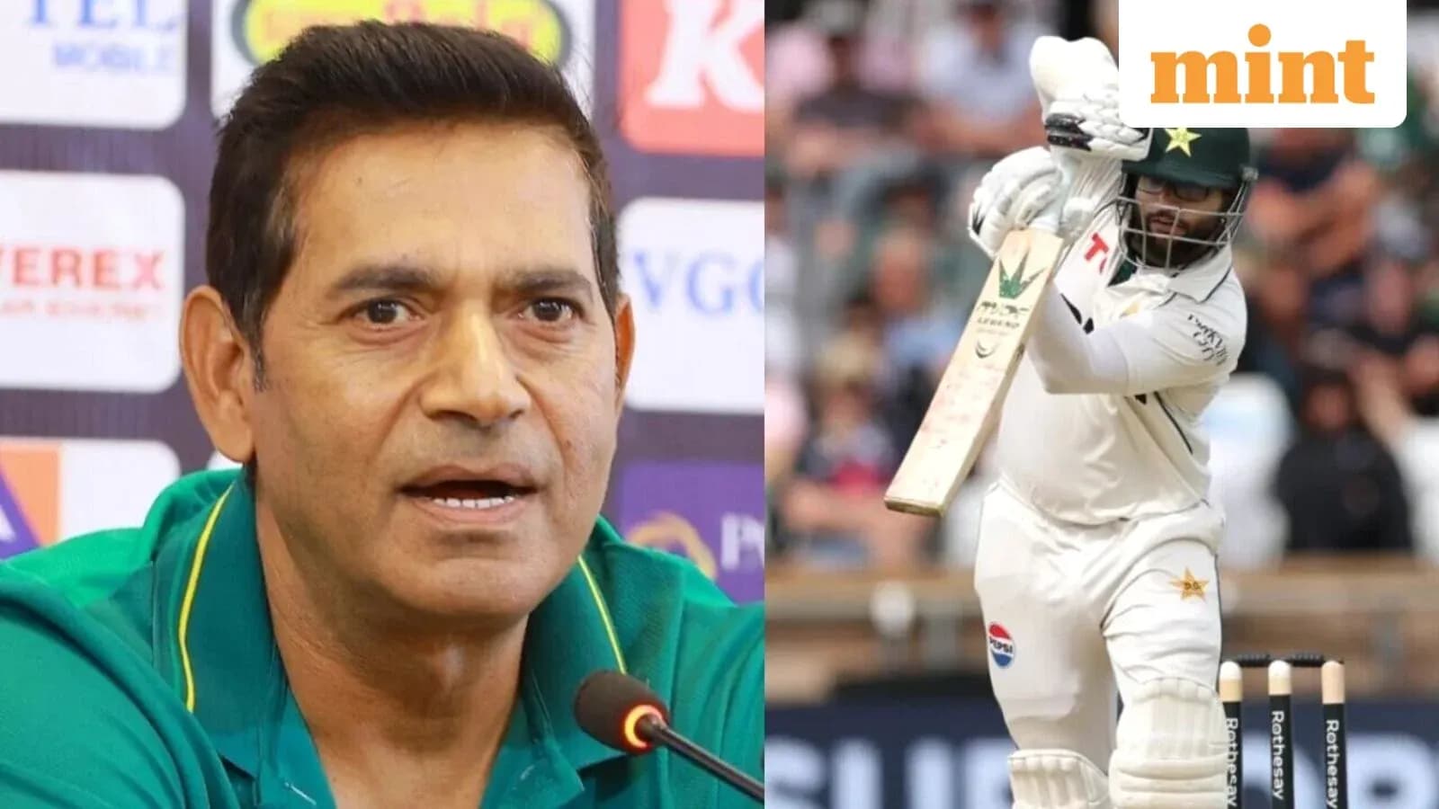 Conférence de presse avec un joueur de cricket au bâton