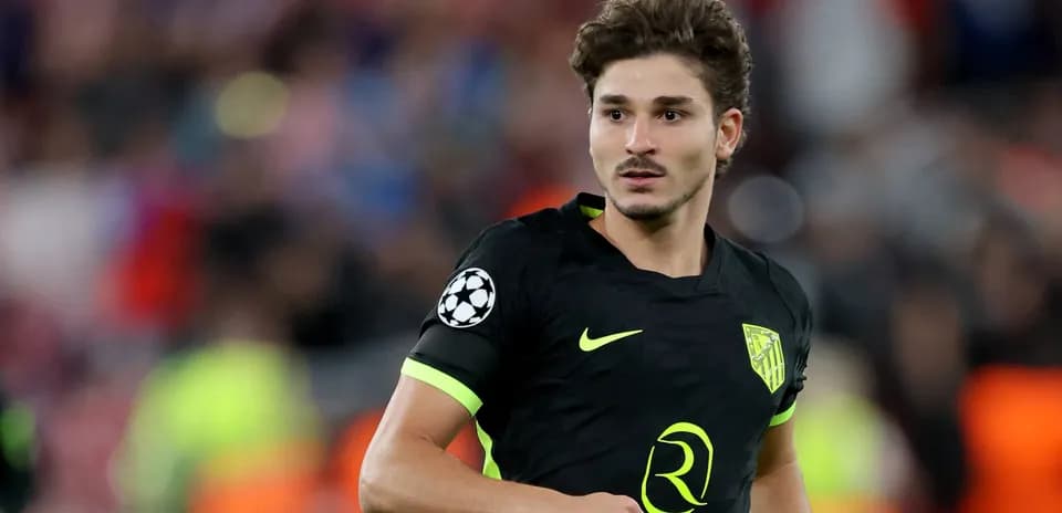 Joueur d'Atlético Madrid en action sur le terrain
