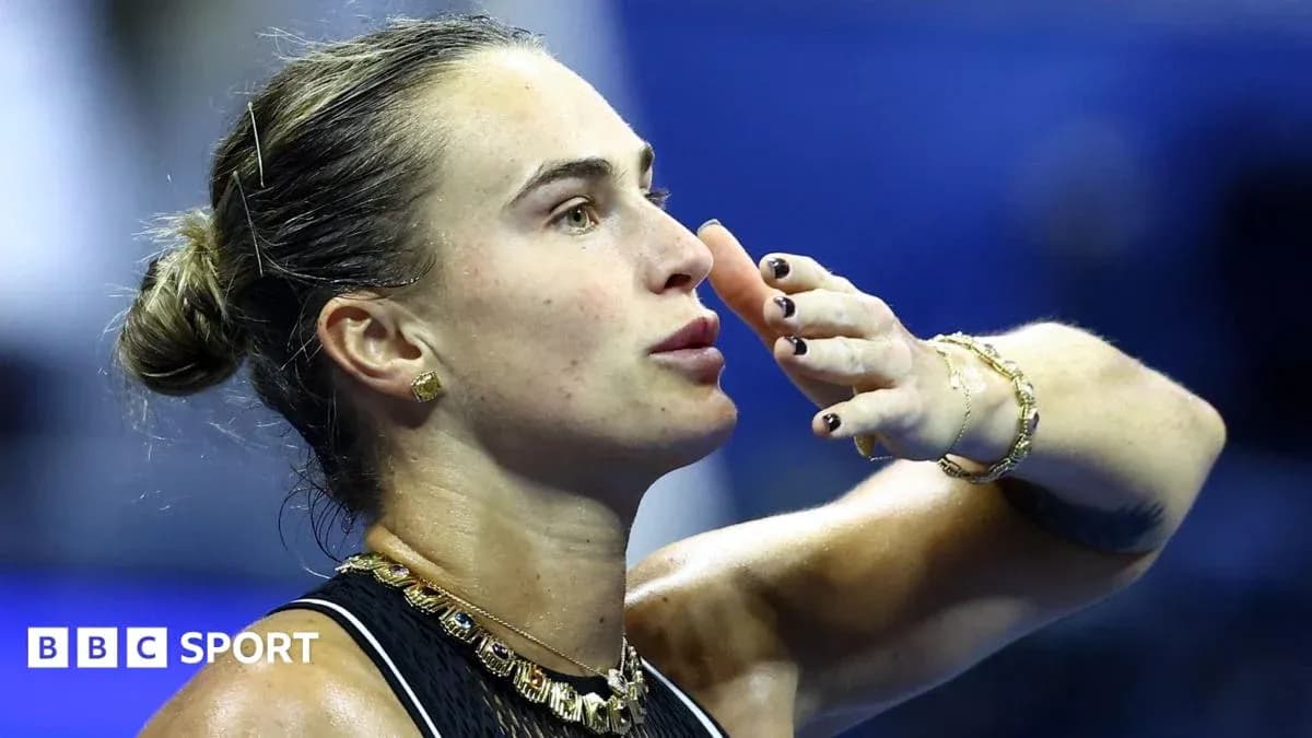 Joueuse de tennis s'exprimant après un match