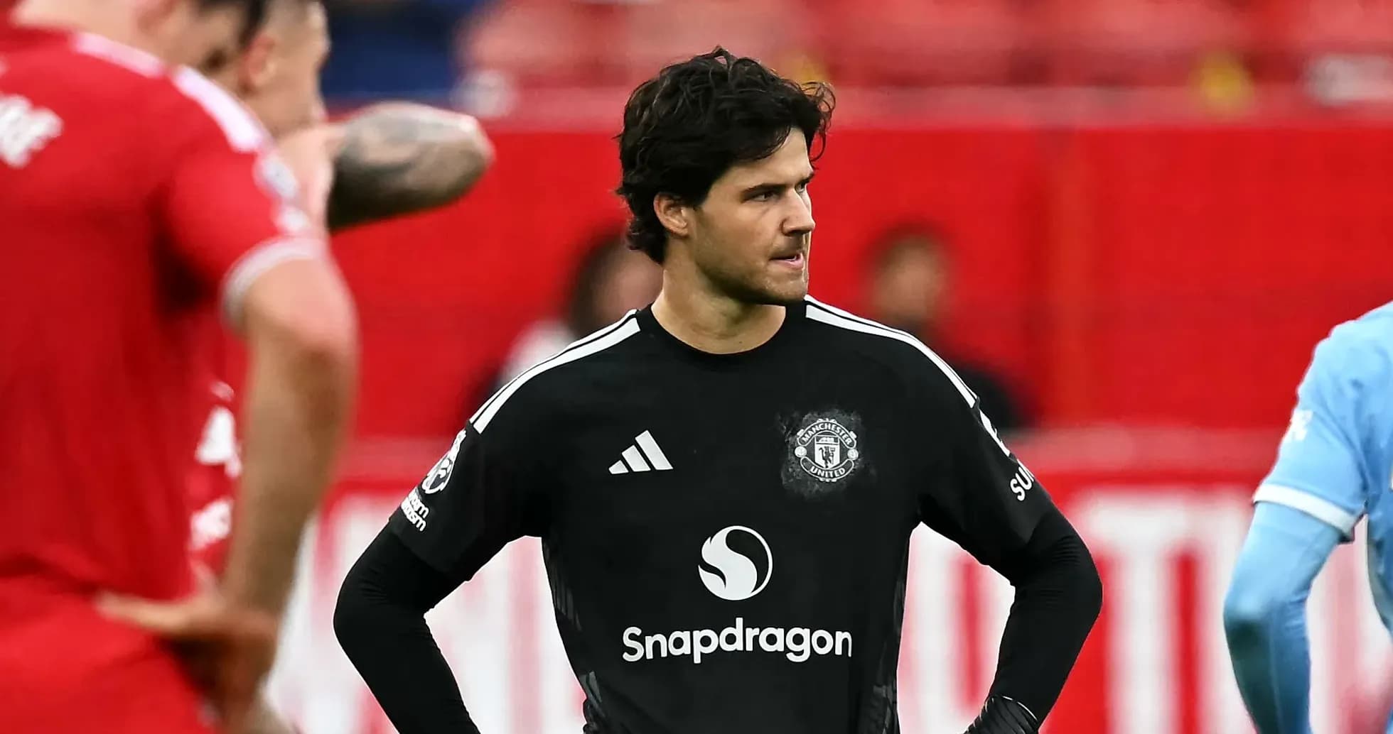 Gardien de but de Manchester United lors du match