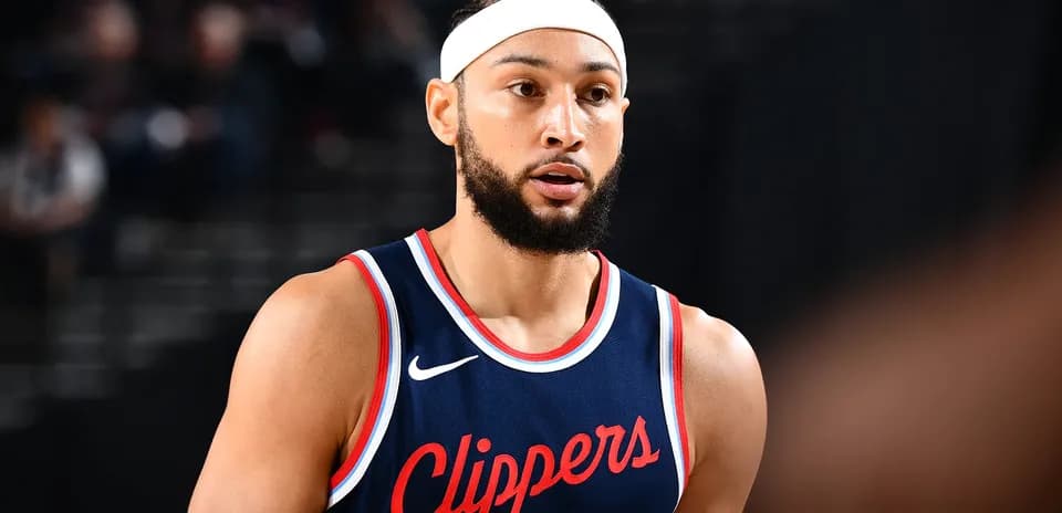 Joueur des Clippers pendant un match de basket