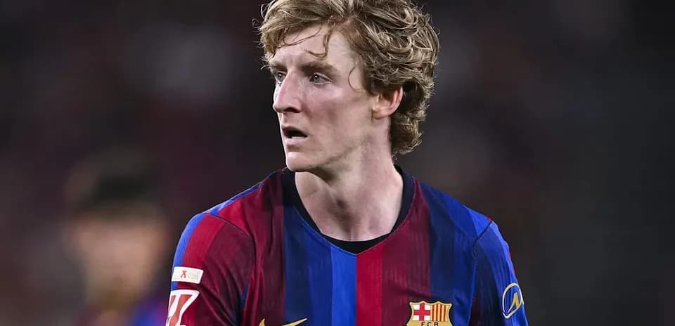 Joueur de Barcelone en action sur le terrain