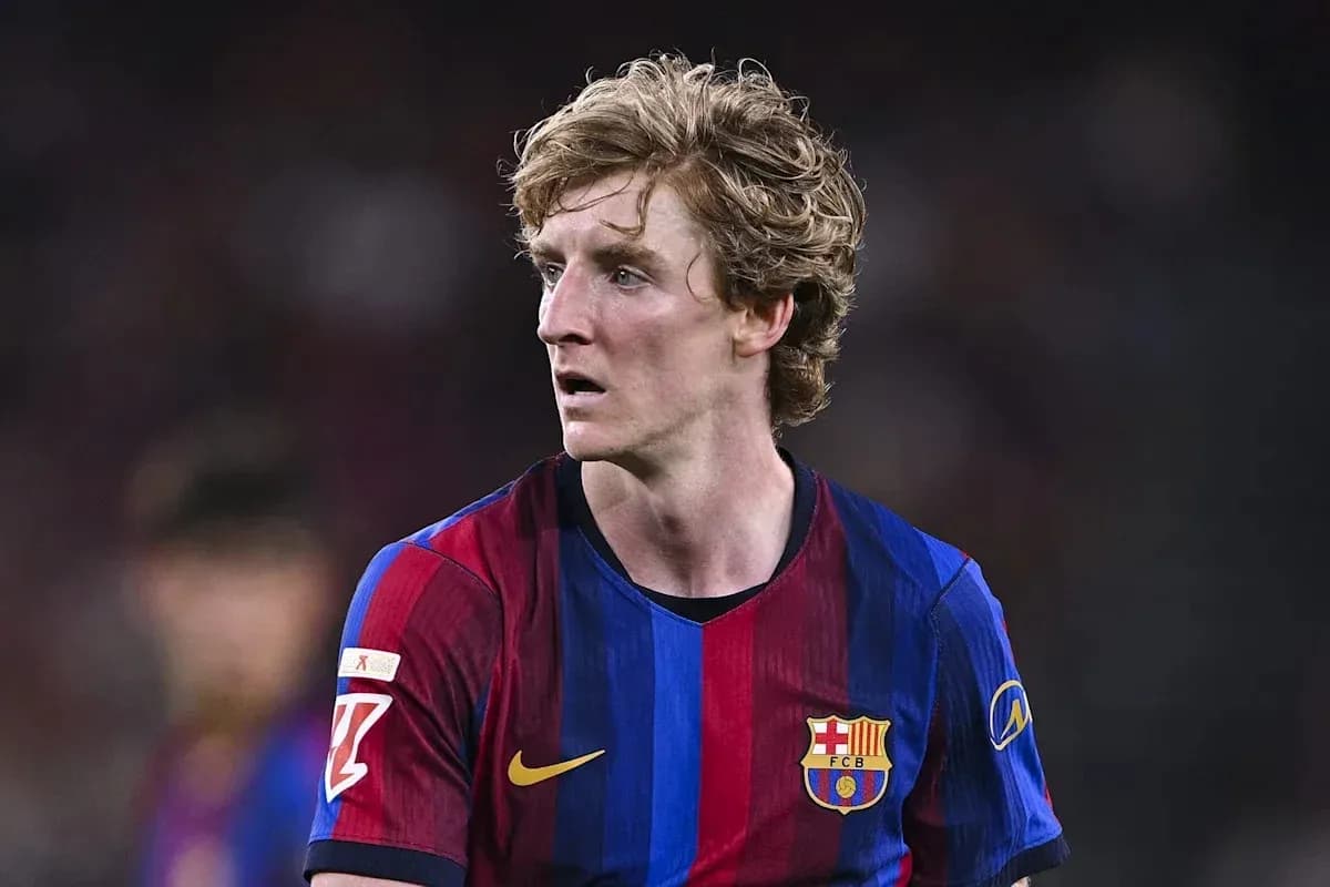Joueur de Barcelone en action sur le terrain