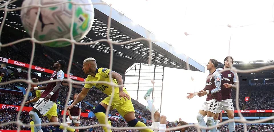 But marqué par Tottenham contre Aston Villa