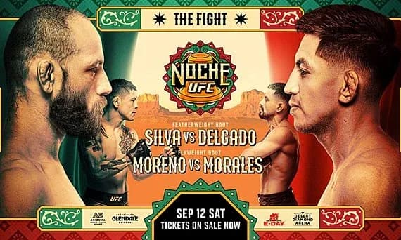 Affiche de l'événement UFC Noche avec deux combats