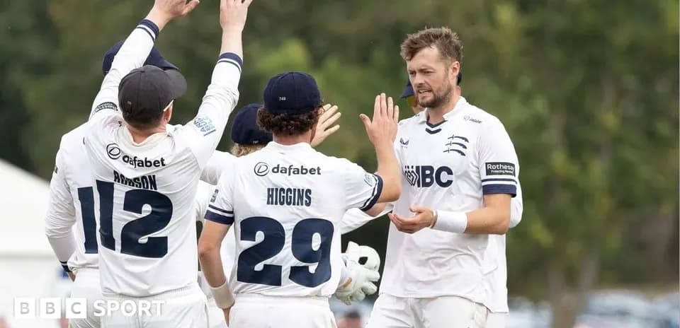 Joueurs de cricket célébrant un wicket en équipe