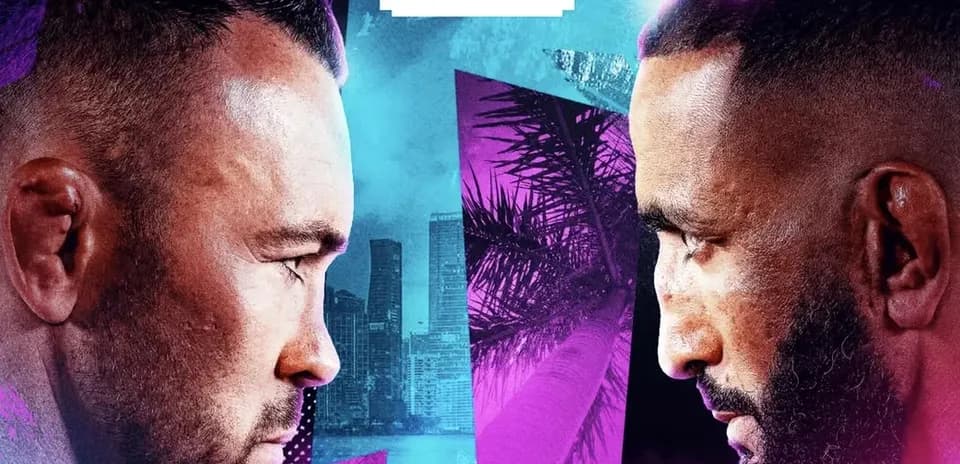Deux combattants se faisant face pour un événement de MMA