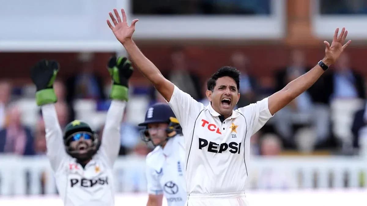 Bowler appealing for a wicket during a match