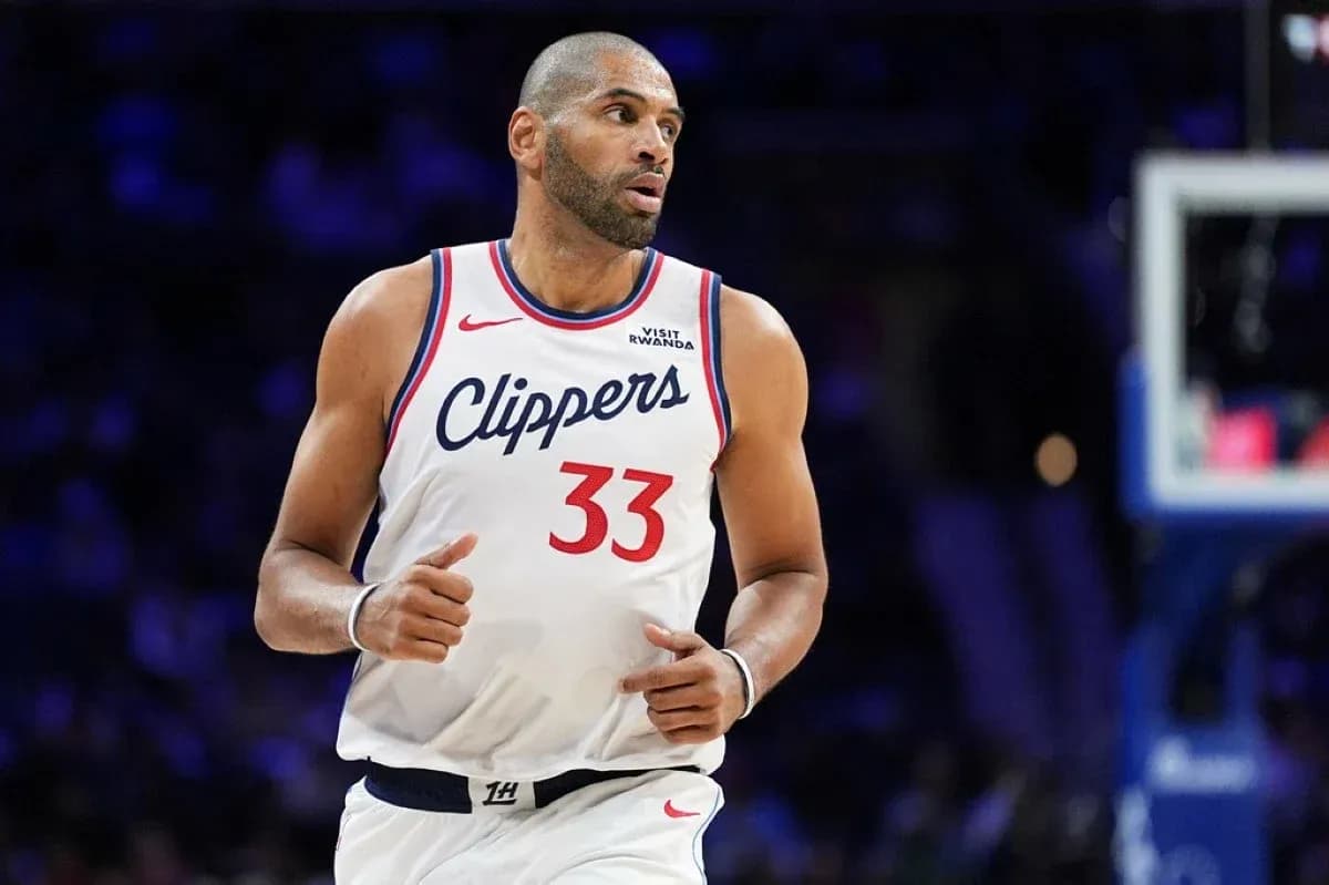 Joueur des Clippers en action sur le terrain