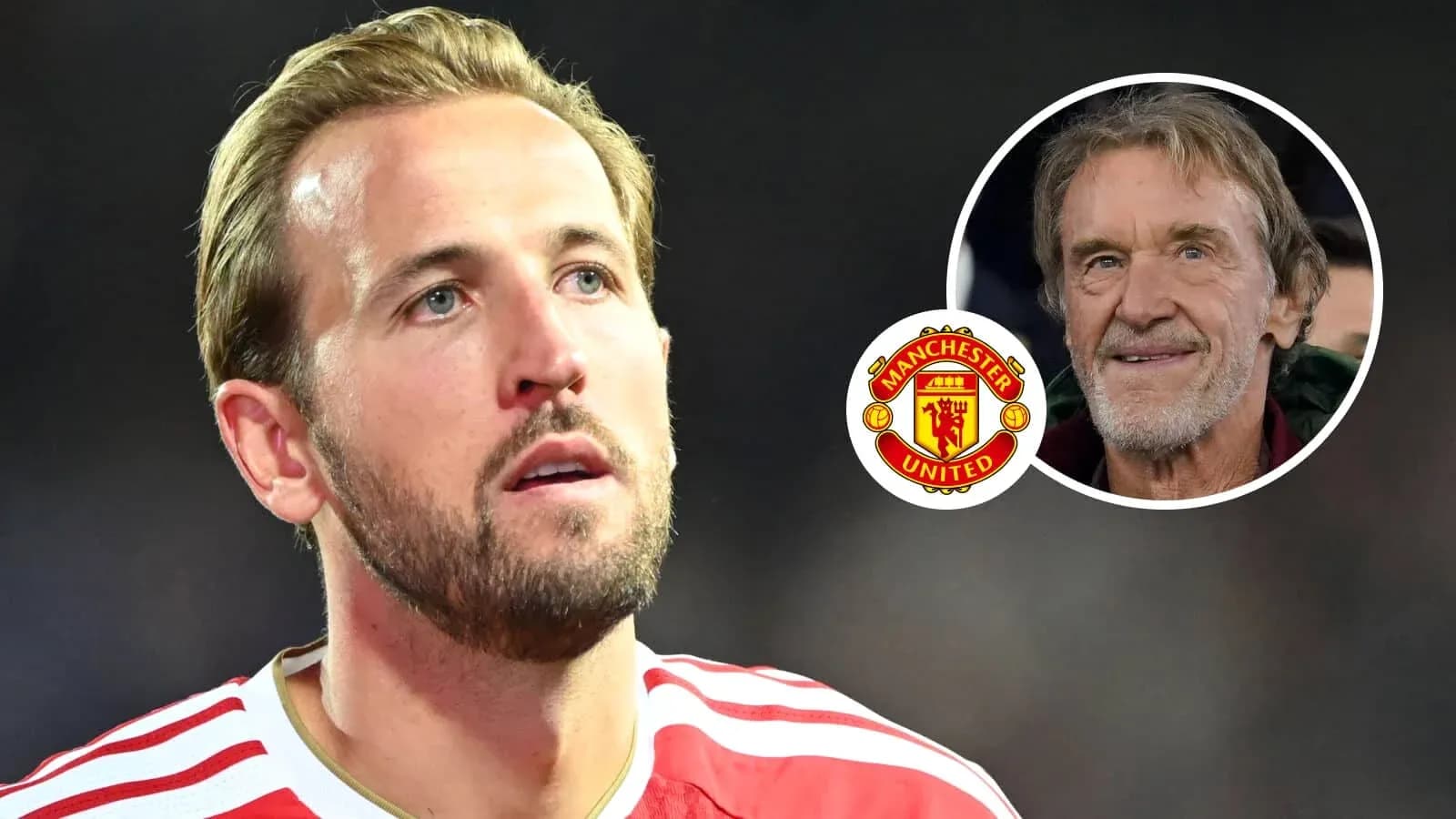 Joueur avec maillot de Manchester United et logo
