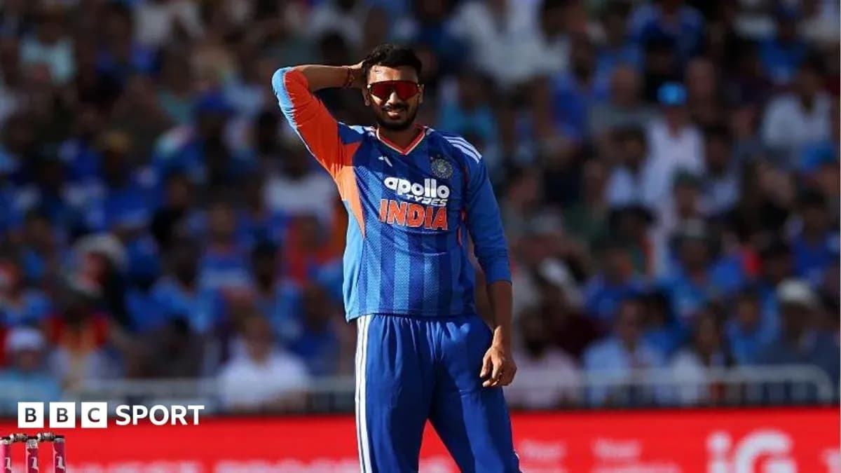 Joueur de cricket en action sur le terrain
