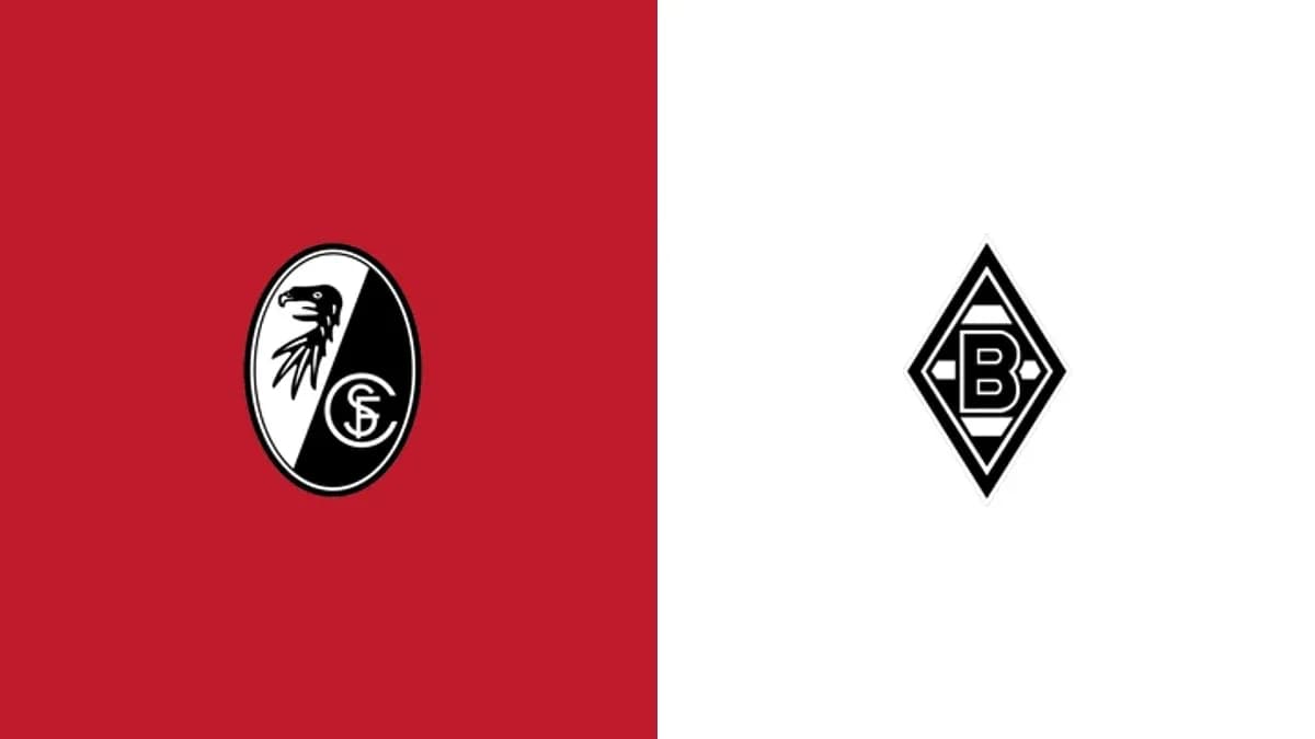 Logos de SC Freiburg et Borussia Mönchengladbach