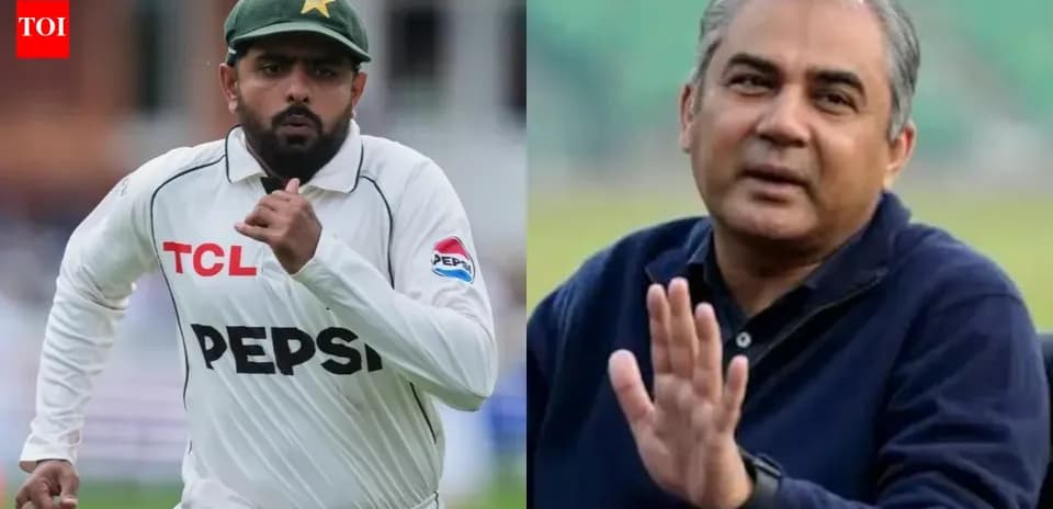 Babar Azam running on the field, coach speaking