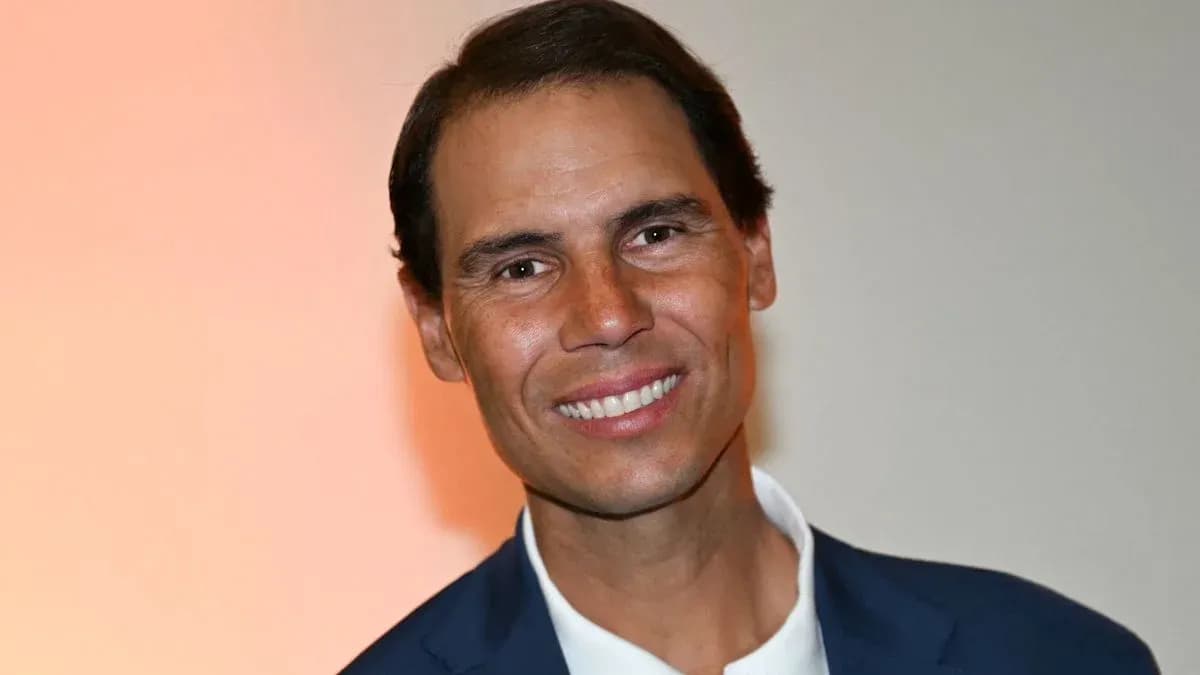Rafael Nadal souriant lors d'un événement