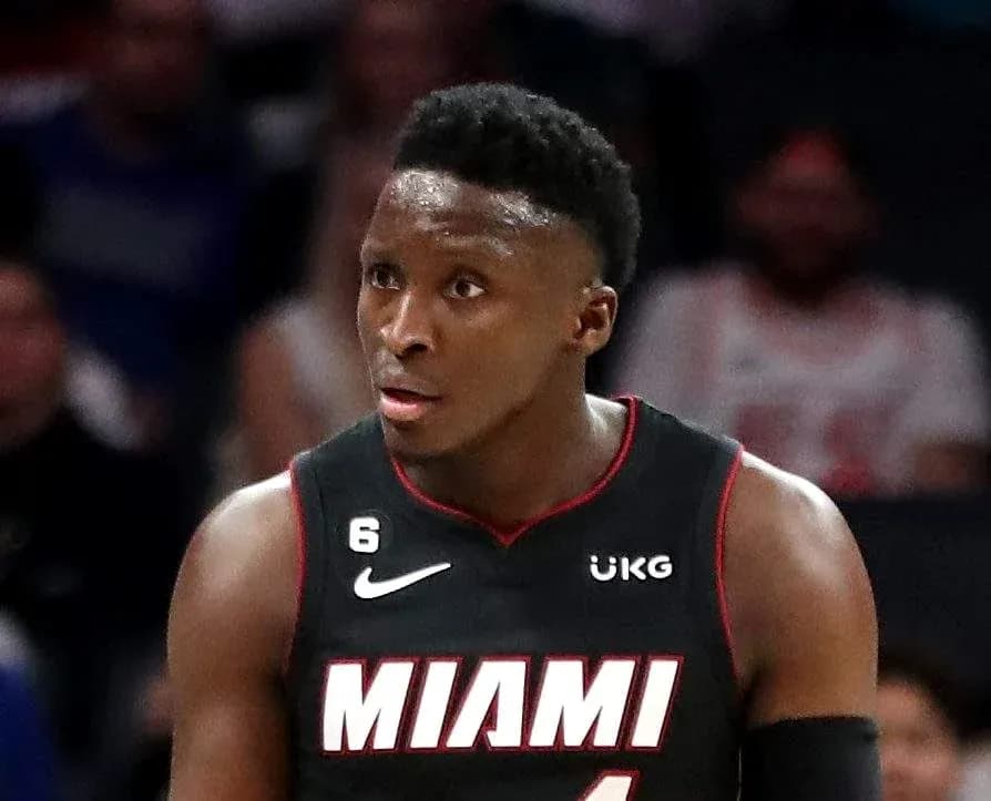 Joueur de Miami en action sur le terrain