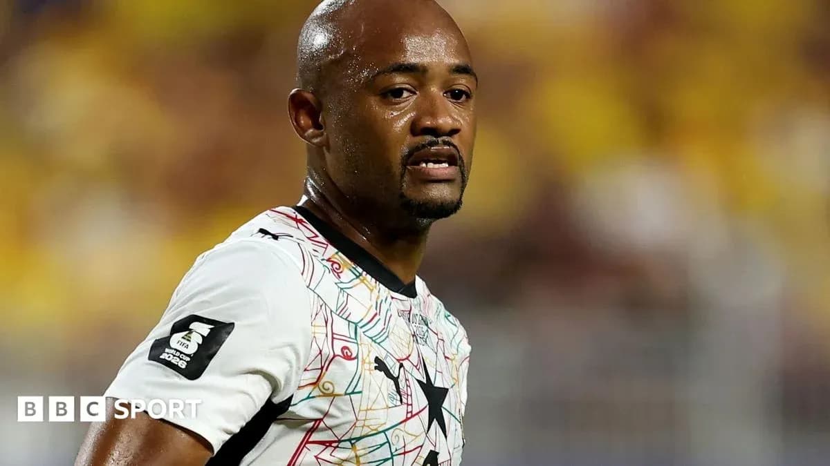Joueur ghanéen sur le terrain pendant un match