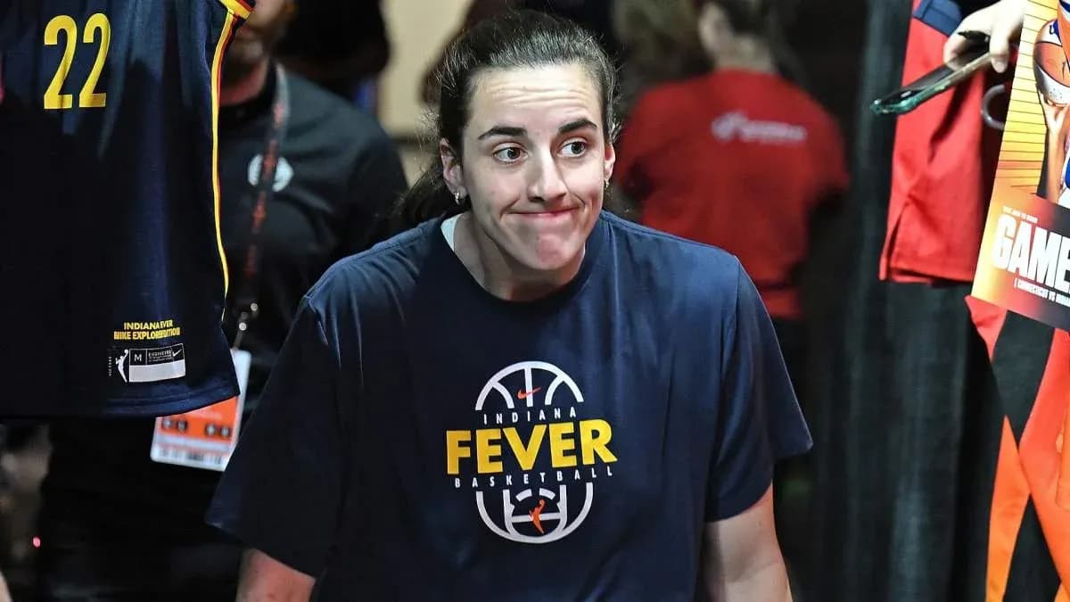 Joueuse de l'Indiana Fever entrant sur le terrain
