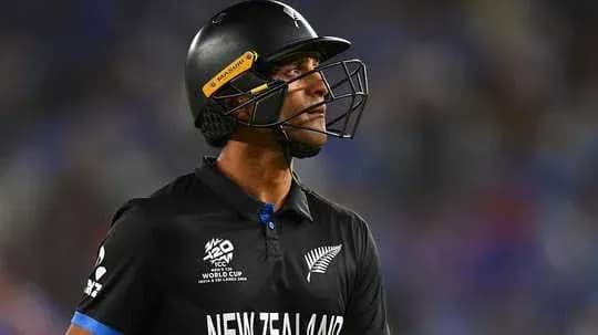 Joueur de cricket de Nouvelle-Zélande en tenue