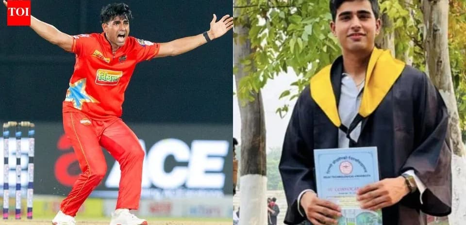 Joueur de cricket célébrant un wicket et diplômé