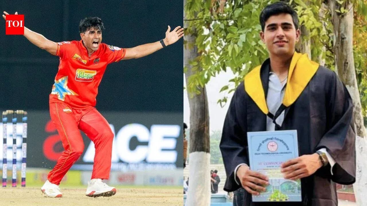 Joueur de cricket célébrant un wicket et diplômé