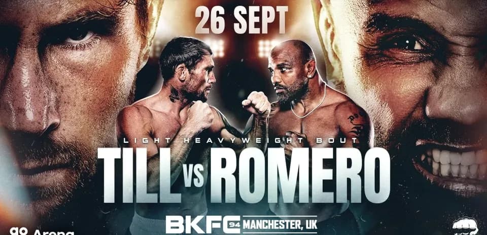 Affiche du combat Till contre Romero, BKFC 94
