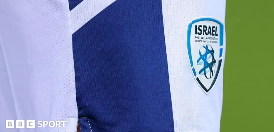 Logo de l'Association de Football d'Israël sur un maillot
