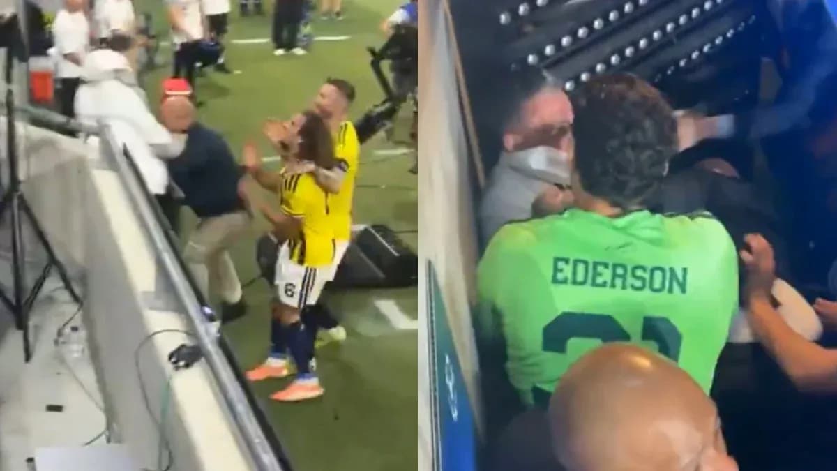 Brouhaha entre joueurs sur le terrain après le match