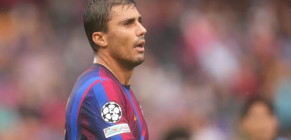 Joueur de Barcelone sur le terrain pendant un match