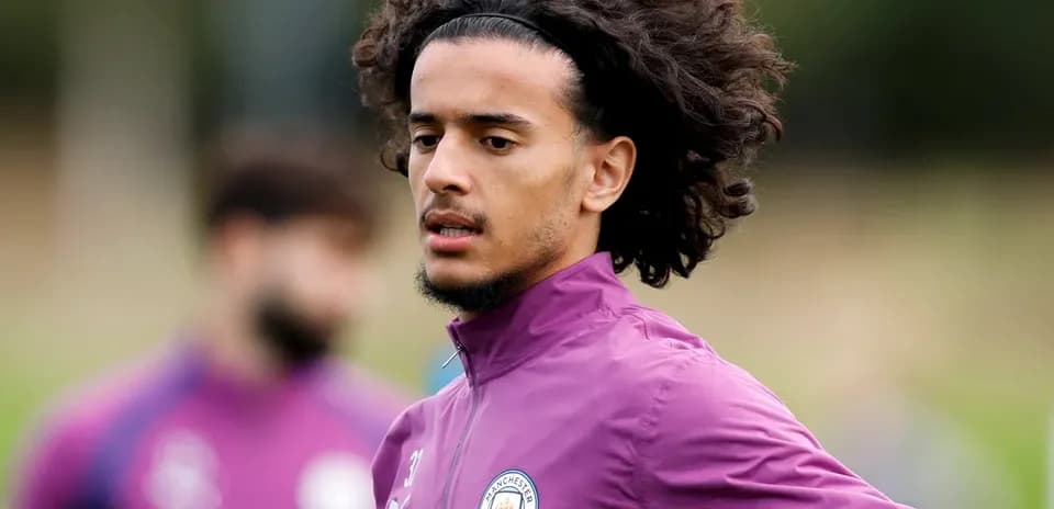 Joueur de Manchester City lors d'une séance d'entraînement