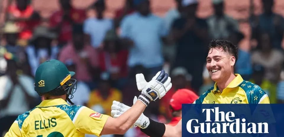 Joueurs australiens célébrant après un point marqué