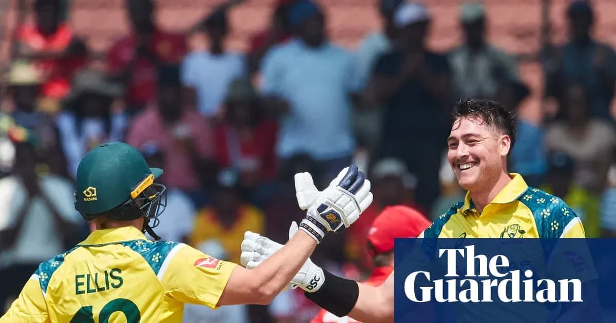 Joueurs australiens célébrant après un point marqué