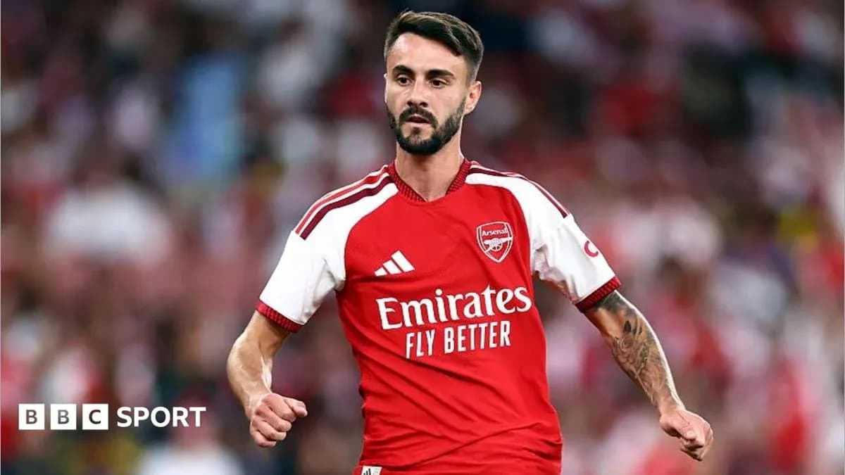 Joueur d'Arsenal célébrant sur le terrain