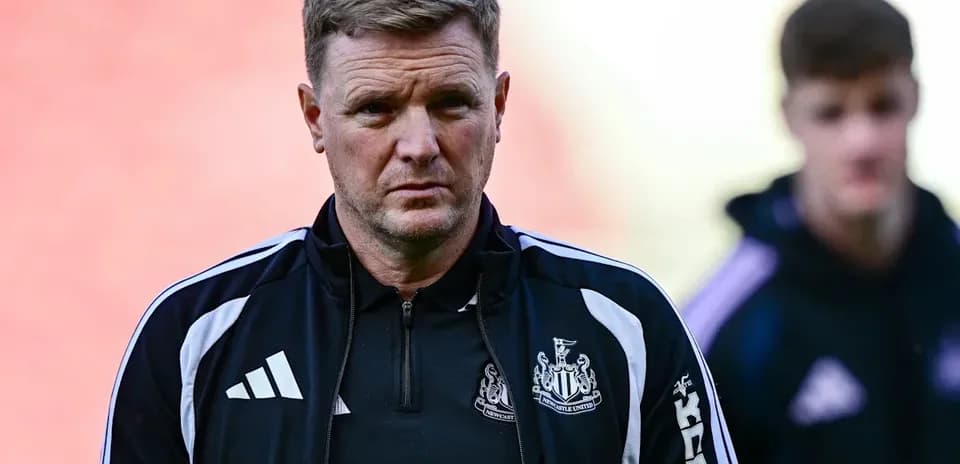 Entraîneur de Newcastle United avant le match