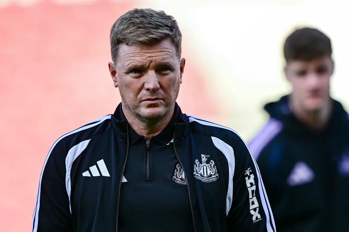 Entraîneur de Newcastle United avant le match