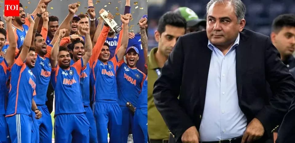 Équipe indienne célébrant une victoire au cricket