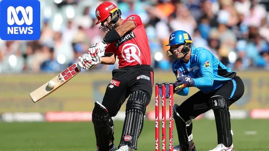 Batter playing a shot with wicketkeeper crouched