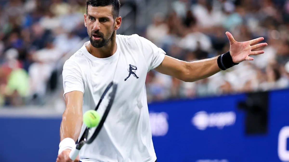Novak Djokovic donne des nouvelles de sa forme avant son premier match depuis son élimination surprise à l'US Open
