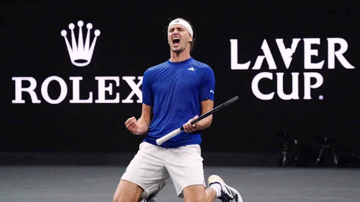Alexander Zverev assure la victoire de l'équipe Europe à la Laver Cup 2026